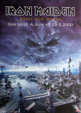 IRON MAIDEN - 2000 - Promotion - Plakat - Brave New World - Poster***