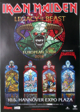 IRON MAIDEN - 2018 - In Concert - Legacy Of The Beast Tour - Poster - Hannover