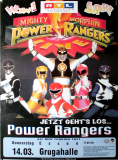 POWER RANGERS - 1994 - In Concert - Mighty Morphin Tour - Poster - Essen