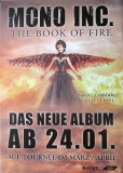 MONO INC. - 2020 - Promotion - Plakat - The Book of Fire - Poster***