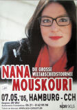 MOUSKOURI, NANA - 2005 - In Concert - Abschied Tour - Poster - Hamburg - B