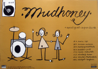 MUDHONEY - 1992 - Live in Concert - Every Good Boy Tour - Poster - A
