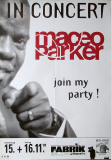 PARKER, MACEO - 2001 - Live In Concert - Join My Party Tour - Poster - Hamburg