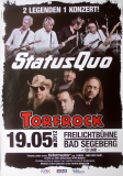 STATUS QUO - 2012 - Torfrock - Lice In Concert - Eye To Eye Tour - Poster - Bad S