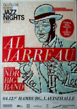 JARREAU, AL - 2007 - Live In Concert - Jazz Nights - Poster - Hamburg