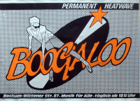 BOOGALOO - 198X - Promotion - Club - Disco - Perm. Heatwave - Poster - Bochum
