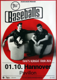 BASEBALLS - 2024 - Live In Concert - Thats Alright Tour - Poster - Hannover