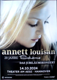 LOUISAN, ANNETT - 2024 - In Concert - 2o Jahre Boheme Tour - Poster - Hannover