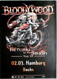BLOODYWOOD - 2025 - Live In Concert - Return of the Singh Tour - Poster- Hamburg