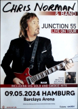 NORMAN, CHRIS - SMOKIE - 2024 - Concert - Junction 55 Tour - Poster - Hamburg