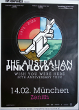 AUSTRALIEN PINK FLOYD - 2025 - In Concert - Wish You...Tour - Poster - Mnchen