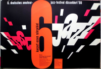 AMATEUR JAZZ FESTIVAL - 1960 - Live In Concert - Poster - Essen