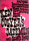 KEN COLYERS JAZZMEN - 1958 - Jazz - Live In Concert Tour - Poster - Dsseldorf
