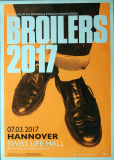 BROILERS - 2017 - Live In Concert - Sic! Tour - Poster - Hannover