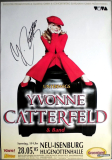 CATTERFELD, YVONNE - 2005 - Live in Concert - Unterwegs Tour - Poster - *signiert