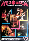 HELLOWEEN - 1988 - Live in Concert - Pumpkins Fly Free - Poster - Bblingen