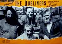 DUBLINERS, THE - 1986 - Plakat - Live In Concert Tour - Poster