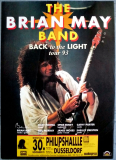 MAY, BRIAN - QUEEN - 1993 - In Concert - Back to... Tour - Poster - Dsseldorf - B