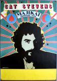 STEVENS, CAT - 1976 - Live in Concert - Majikat European Tour - Poster A