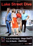 LAKE STREET DIVE - 2014 - Live In Concert - Bad Self Portraits Tour - Poster