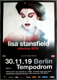 STANSFIELD, LISA - 2019 - Live In Concert - Affection Tour - Poster - Berlin