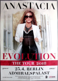 ANASTACIA - 2018 - Live In Concert - Evolution Tour - Poster - Berlin