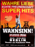 WAHNSINN - WOLFGANG PETRY - 2019 - Das Musical - In Concert - Poster - Berlin