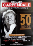 CARPENDALE, HOWARD - 2020 - In Concert - Die Show... Tour - Poster - Berlin