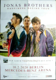 JONAS BROTHERS - 2020 - Live In Concert - Happines Begins Tour - Poster - Berlin