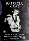 KAAS, PATRICIA - 2017 - Live In Concert Tour - Poster - Berlin