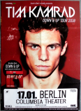 KAMRAD, TIM - 2018 - Live In Concert - Down & Up Tour - Poster - Berlin