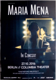 MENA, MARINA - 2016 - Live In Concert Tour - Poster - Berlin