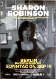 ROBINSON, SHARON - 2016 - Live In Concert Tour - Poster - Berlin