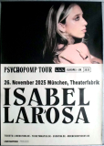 LaROSA, ISABEL - 2025 - Live In Concert - Psychopomp Tour - Poster - Mnchen