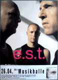 E.S.T. - ESBJ�RN SVENSSON TRIO - 2005 - In Concert Tour - Poster - Hamburg