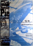 HUMBLE PIE - 1971 - Live in Concert - Rock on Tour - Poster - Berlin