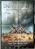 DREAM THEATER - 2024 - Live In Concert - 40 Anni..Tour - Poster - Berlin - SIGNED