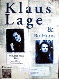 LAGE, KLAUS & BO HEART - 2002 - Live in Concert - Acoustic Tour - Poster - Neuss