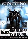 SANTIANO - 2018 - Live In Concert - Im Auge des Sturms Tour - Poster - D�sseldorf