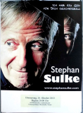 SULKE, STEPHAN - 2013 - In Concert - Ich hab ein Lied... Tour - Poster - Neuss