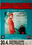 ERASURE - 1997 - Plakat - Live in Concert - Cowboy Tour - Poster - Dsseldorf