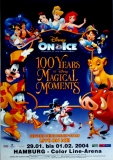 DISNEY ON ICE - 2004 - Plakat - 100 Years of Magical Moments - Poster