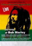 INTERNATIONAL REGGAE ARTISTS - 2001 - Plakat - Songs of Bob Marley - Poster