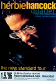 HANCOCK, HERBIE - 1996 - In Concert - New Standard Tour - Poster - Dsseldorf