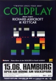 COLDPLAY - 2005 - In Concert - Kettcar - Richard Ashcroft - Poster - Hamburg