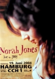 JONES, NORAH - 2004 - Plakat - In Concert - Feels like Tour - Poster - Hamburg