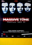 MASSIVE TNE - 1999 - Plakat - Hip Hop - Kolchose - berfall Tour - Poster