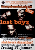 LOST BOYZ - 199X - Plakat - Live In Concert Tour - Poster - Dsseldorf