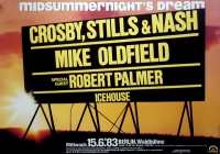MIDSUMMERNIGHTS DREAM - 1983 - Oldfield - Crosby Stills - Poster - Berlin