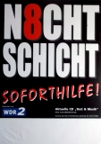 NACHTSCHICHT - ROCK THEATER N8CHTSCHICHT - Concert - Soforthilfe Tour - Poster